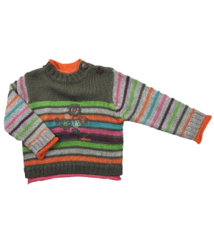 Πουλόβερ Πλεκτό Πράσινο