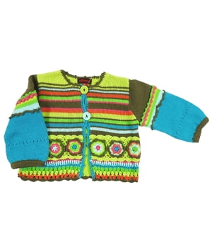 Ζακετούλα Βαμβακερή Πράσινο