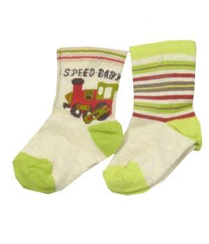 Σετ 2 Καλτσάκια Τρενάκι 15/18