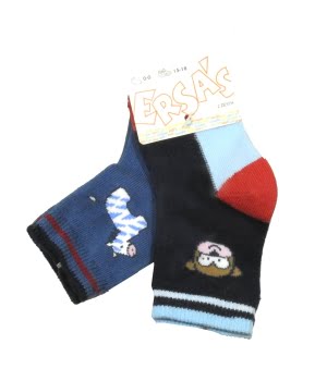 Καλτσάκι Βρεφικό Μπλε Zoo