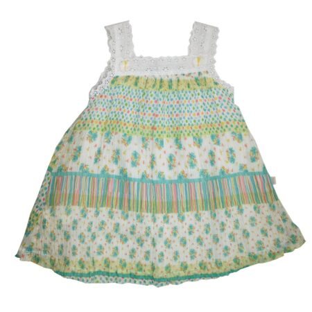 Φορεματάκι Αμάνικο Λευκό Βρεφικό