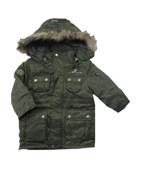 Μπουφάν Παιδικό Λαδί