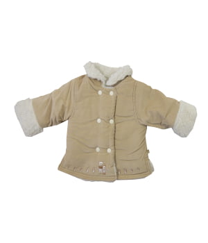 Μπουφάν Βρεφικό Μπεζ