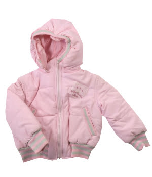 Μπουφάν Παιδικό Ροζ