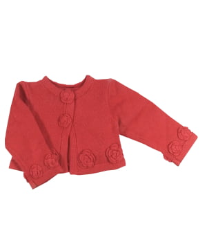 Πλεκτό Ζακετάκι Κόκκινο