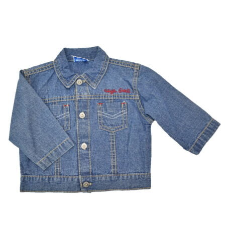 Βρεφικό Μπουφάν Τζην Μπλε