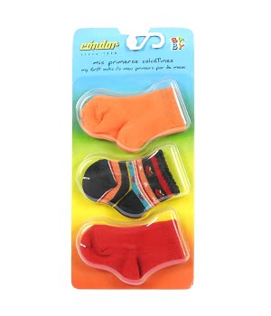 Καλτσάκια Βρεφικά 3τμχ