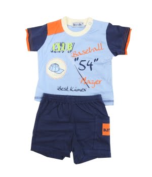 Σετάκι Βαμβακερό Μπλε