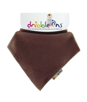 Σαλιάρα Dribble Ons Καφέ