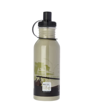 Μεταλλικό Ανοξείδωτο Μπουκάλι για Νερό 600ml Skate Sport