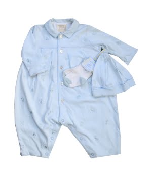 Φορμάκι Βαμβακερό Σιέλ Πατουσάκια