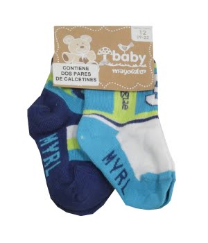 Σετ 2 Καλτσάκια Βρεφικά
