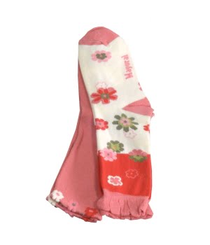 Σετ 2 Καλτσάκια Ροζέ