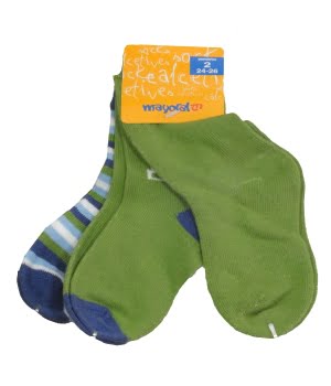 Σετ 3 Καλτσάκια Παιδικά Πράσινα