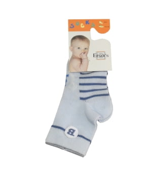Καλτσάκια Γαλάζιο με Ρίγες