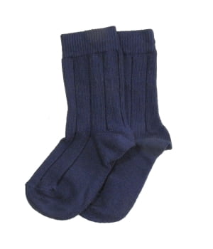 Καλτσάκι Βρεφικό Ριμπ Μπλε