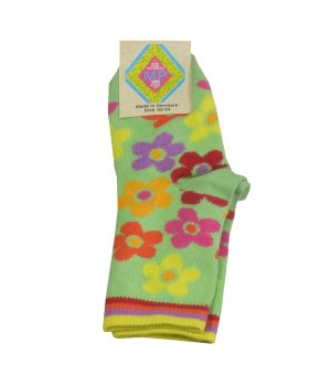 Παιδικά Καλτσάκια Πράσινες Μαργαρίτες