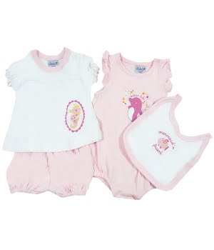 Βρεφικό Σετ 4τμχ Mermaid Friend