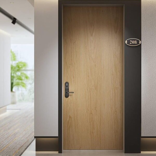 Ξύλινη Πινακίδα Αρίθμησης Δωματίου για Ξενοδοχείο ή Πανσιόν - Image 3