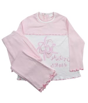 Πυτζαμάκι Ροζ Εκρού