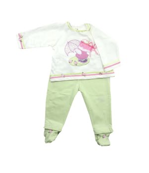 Πυτζαμάκι Βρεφικό Πράσινο