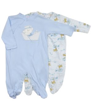 Σετ 2 Φορμάκια Βαμβακερά Γαλάζιο