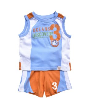 Σετ Βαμβακερό Πορτοκαλί