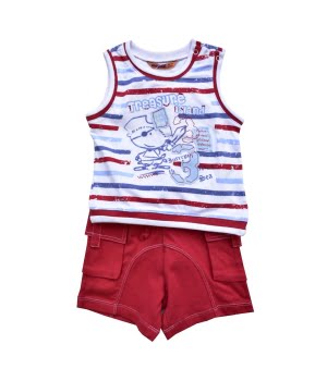 Σετ Βαμβακερό Κόκκινο