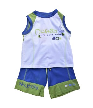 Σετ Βαμβακερό Μπλε