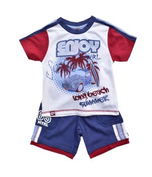 Σετ Βαμβακερό Μπλε