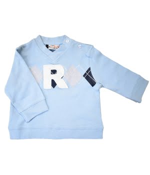 Μπλουζάκι Μακρυμάνικο Βρεφικό Σιέλ