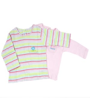 Σετ 2 Μπλουζάκια Βαμβακερά