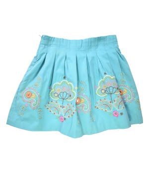 Παιδική Φούστα Τυρκουάζ