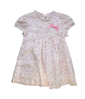 Κοντομάνικο Φόρεμα Με Λουλουδάκια
