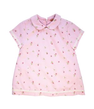 Κοντομάνικο Φόρεμα Ροζ