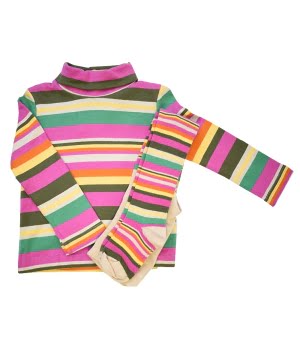 Σετ Μπλουζάκι & Καλσόν Πολύχρωμο