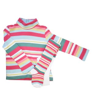 Σετ Μπλουζάκι & Καλσόν Πολύχρωμο