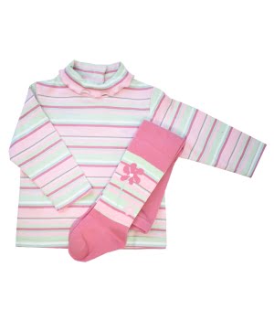 Σετ Μπλουζάκι & Καλσόν Ροζ