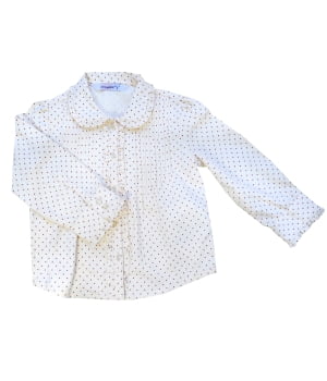 Παιδικό Πουκάμισο Βαμβακερό Πουά