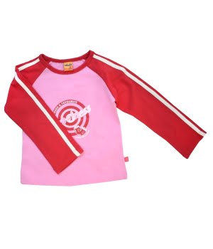 Παιδικό Μπλουζάκι Ροζ Κόκκινο