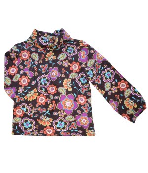 Παιδικό Μπλουζάκι Σταμπωτό Καφέ