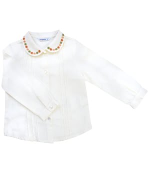 Παιδικό Πουκάμισο Εκρού