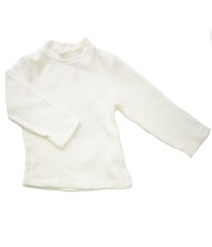Βρεφικό Μακρυμάνικο Μπλουζάκι Εκρού