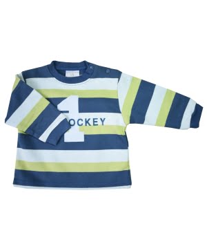 Μπλουζάκι Ριγέ Μπλε