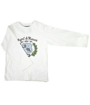 Μακρυμάνικο Μπλουζάκι Εκρού