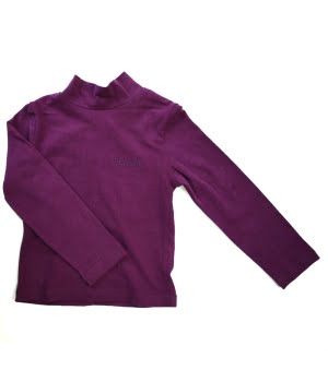 Μπλουζάκι Μακρυμάνικο Μωβ Σκούρο