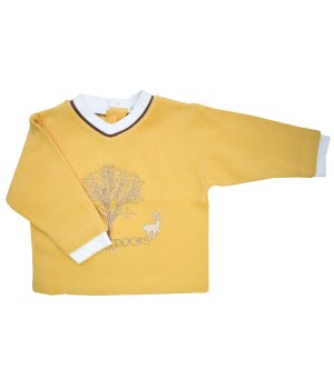 Μπλουζάκι Κίτρινο Βρεφικό