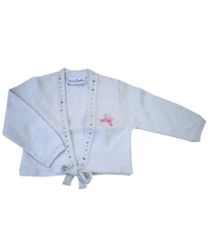 Ζακέτα Κρουαζέ Ασημί Παιδική