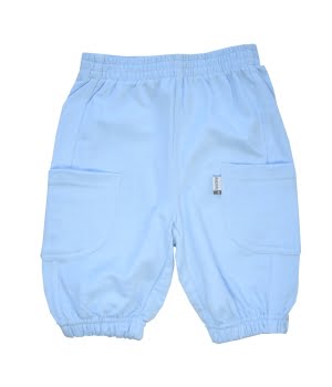 Παντελονάκι Βρεφικό Βαμβακερό Σιέλ