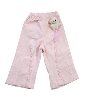 Παντελόνι Βρεφικό Κοτλέ Ροζ
